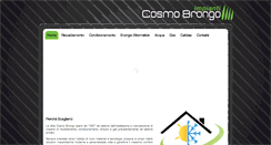 Desktop Screenshot of cosmobrongo.it